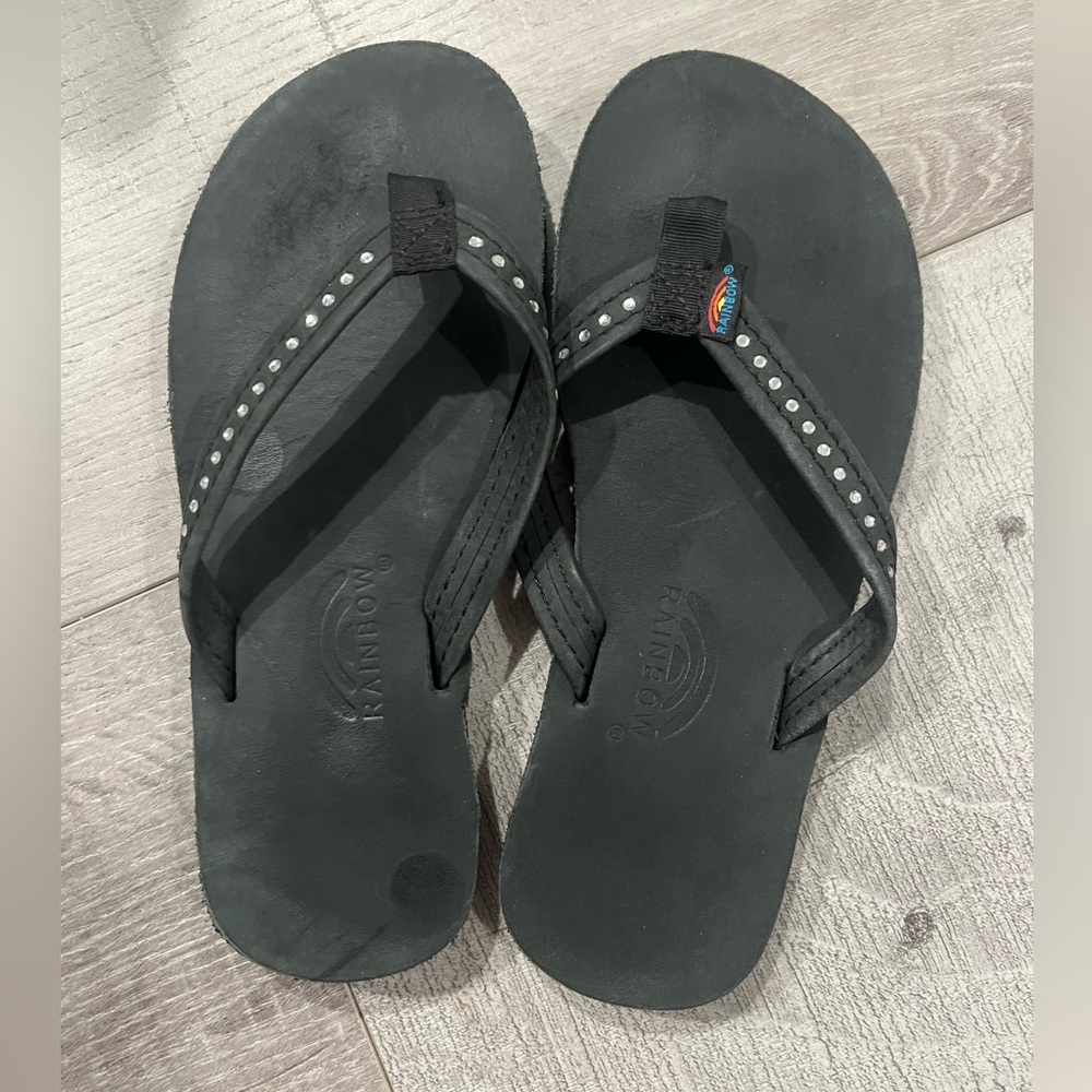 Girls Rainbow Sandal